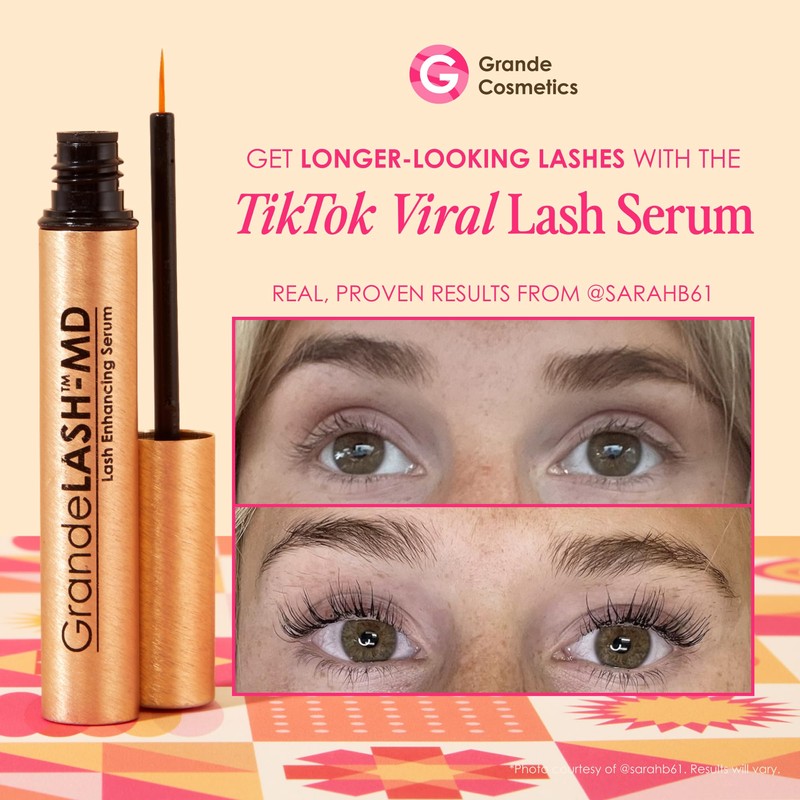 Grande Cosmetics GrandeLASH-MD Lash Enhancing Serum - Peptide & Vitamin
