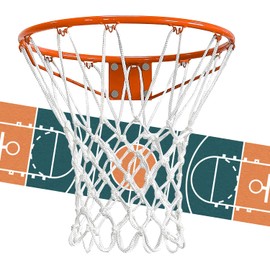 psler Basketball net Outdoor, Basketball Hoop net White Standard Basketball net Measures 22 inches and has 12 Loops, suitables for Indoor and Outdoor Professional Competition.