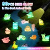 pupuluck 80pcs Mini Resin Animals Blind Bags 80 Styles Mystery