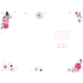 Birthday Cards To My Gorgeous Wife Size 6" X 9"