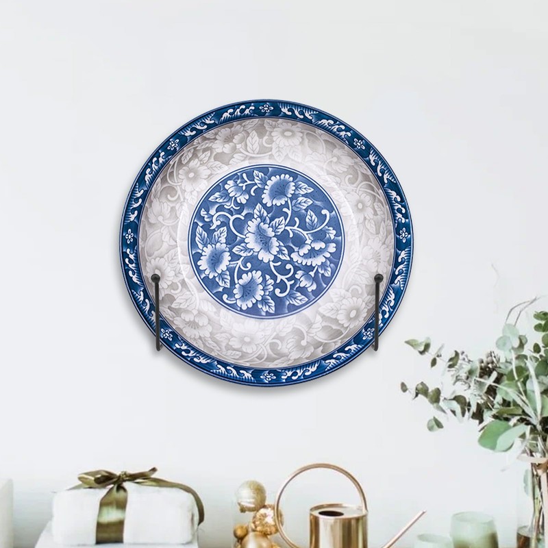 CUKE2BEET 7.87 inch Large Plate Stands for Display, Wall Mounted
