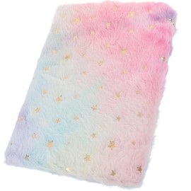 Operitacx Plüsch-notizbuch Flauschiger Notizblock Cartoon-notizbuch Notizbuch Mit Flauschigem Einband Zeitmanagement-notizbuch Plüschtagebuch Schreibblock Papier Mädchen Anmerkungen Student