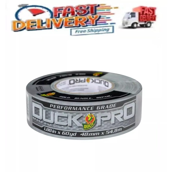 Duck Pro 1.88 in. x 60 yd. Silver Utility All-Purpose