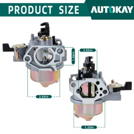 GX390 Carburetor for Honda GX340 GX390 13HP 11HP Engines Lawnmower Replaces 16100-ZF6-V01 16100-ZE3-V01 16100-ZF6-V00