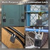 Romon Combination Lock, 4 Digit Combination Lock, Padlock, Lock with