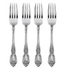 Oneida Wordsworth Set of 4 Dinner Forks, Silver