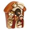 THUN - Formella Sacra Famiglia in ceramica - Presepe -