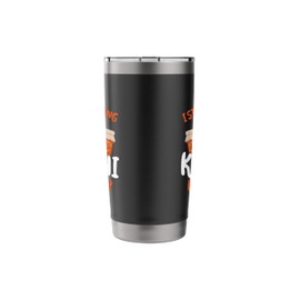 Asian Foodie South Korean Snacks Meal Cuisine Kimchi Stainless Steel Insulated Tumbler