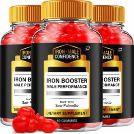 Iron Booster (3 Pack) Iron Booster Gummies for Men – Iron Male Gummy All-Natural Reviews