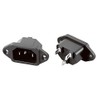 daier IEC Connector C-14 Plug 250 V AC 10 A,