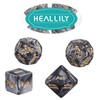 HEALLILY 4pcs New dice Game Toy Suit for Couples, Indoor
