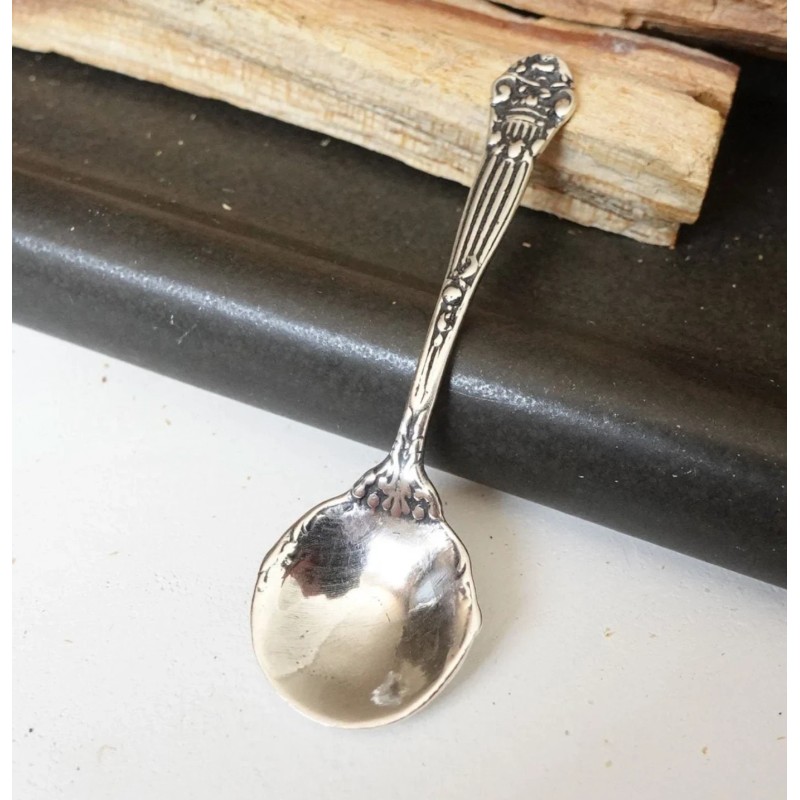 SIlverliza SOLID 925 Sterling silver Mini Spoon, Small spoon for