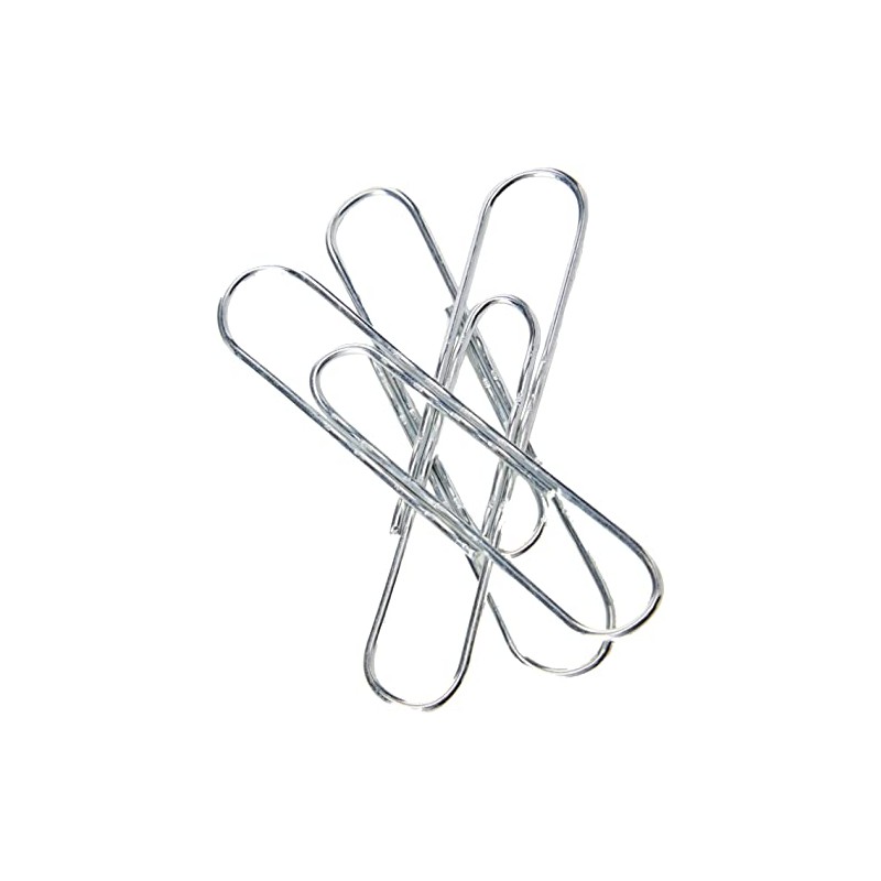 Essential Giant Wavy Paperclip (Pack of 100)