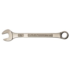 TONE TMS-17 Titanium Tool Combination Spanner, 2 Sides Width 0.7 inches (17 mm)
