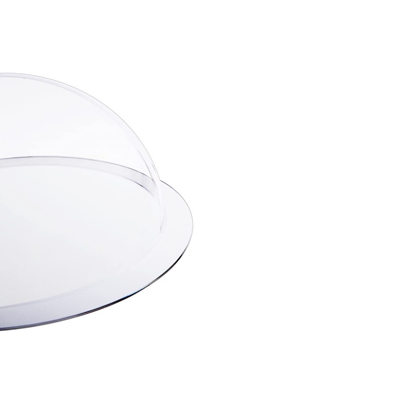 HMF 46710 Hemisphere Acrylic with Brim, DIY Acrylic Cover, Diameter