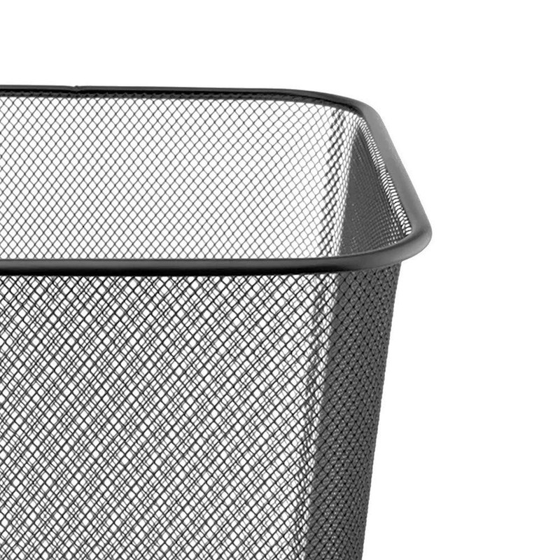 D.RECT Metal Bin Mesh 18L - Bedroom Bin, Trash Can,