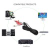 TENINYU 10 Feet AV Extension Cable RCA Stereo Audio Cable,