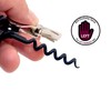 Pulltap's Genuine LEFT HANDED Classic 500 Wine Key Corkscrew (Negro