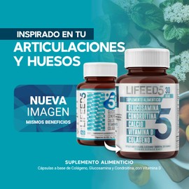Lifeed5 Joints 30 cápsulas para 30 días | Cápsulas para Articulaciones | Lifeed5 Joints