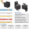 Weasch 24V JD2914 80A Heavy Duty Relay with Harness, 5-Pin