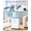 RUWORA Dehumidifier, 30 Pints Dehumidifiers for Home, 1500 Sq.ft Dehumidifier