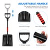 YARDWE 3- in- 1 Snow Shovel Kit with D- Grip