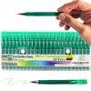 THINK2MASTER [24 Pens - Green Ink Think2 0.5mm Pocketable Mini