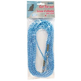 Burgham Cat Tie Out (15') Asst Colors