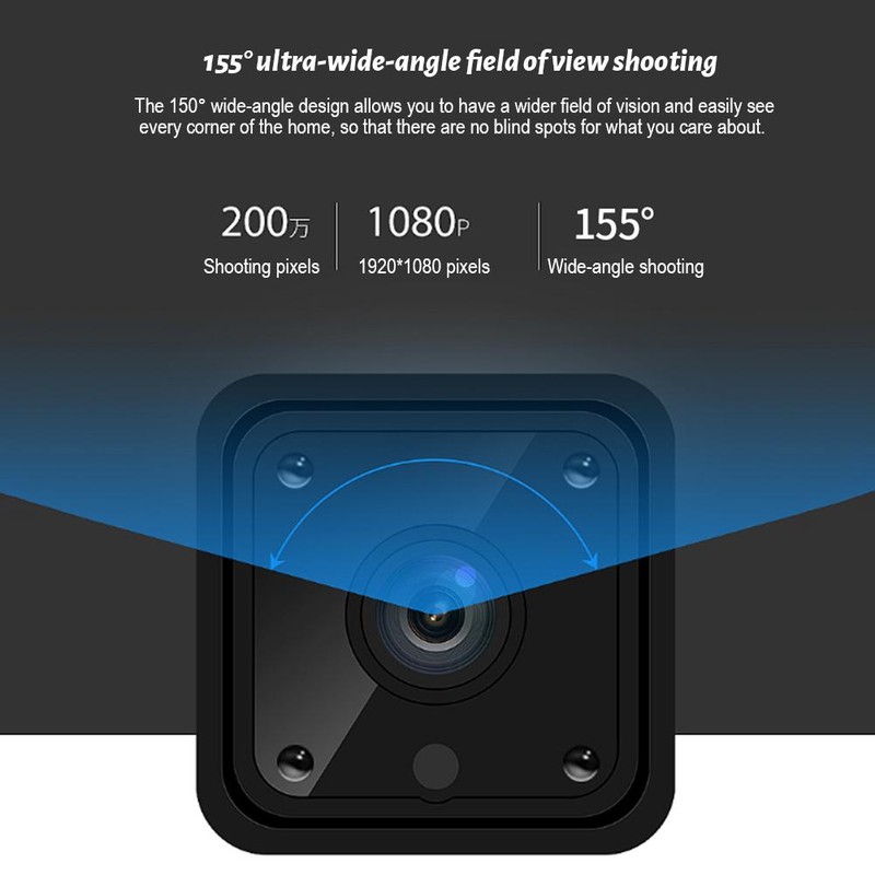 Mini Camera 4K HD Wireless Micro Camera Portable Cam With
