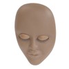 Lash Mannequin Head Reusable Soft Rubber 3D Effects Replaced Eyelids
