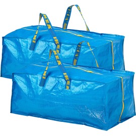 Ikea Frakta Storage Bag - Blue (2 PACK)