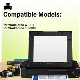 Xcinkjet T2950 Maintenance Box Compatible Replacement for Epson WF-110 EC-C110 Printers,T295000/PXMB5 (2 Pack)