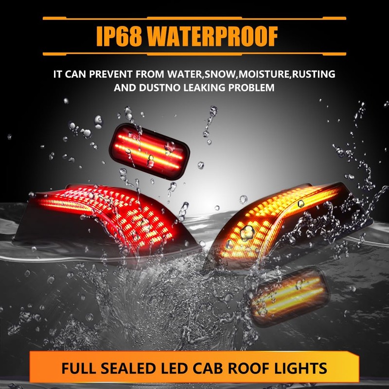 Front & Rear Fender [Ultra-Bright] 2-3 Row Full LED Cab