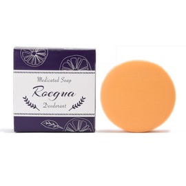 Roegua Soap, Aging Odor, Body Odor, Foot Odor, Made in Japan, 2.8 oz (80 g)