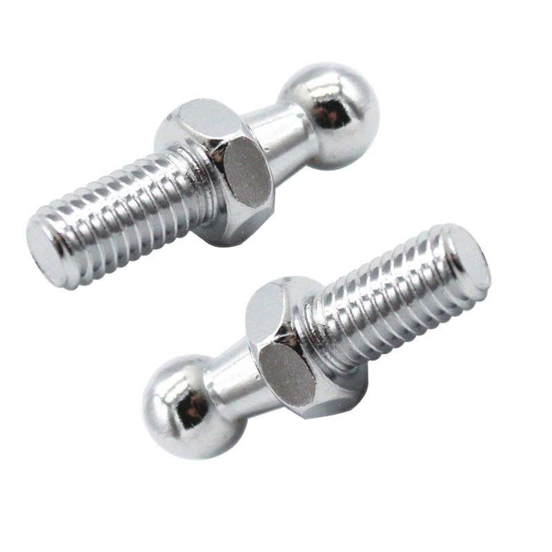2Pcs 10mm Ball Stud Bolt M8 Replacement for Gas Struts