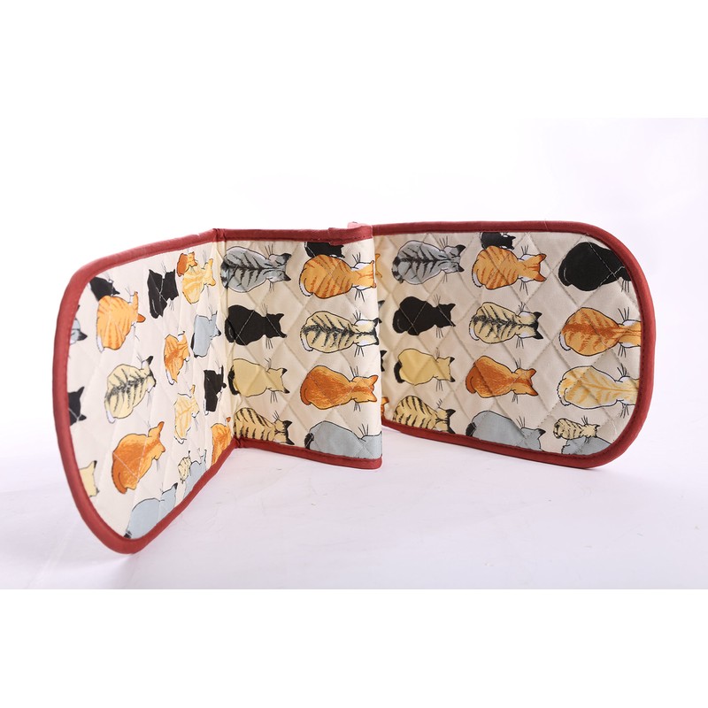 Cats in Waiting Double Oven Glove