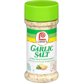 Lawry's Coarse Ground With Parsley Garlic Salt, 6 Ounce (Pack of 12)