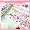 72 Pieces Kids Jewelry for Girls Set Mermaid Unicorn Butterfly