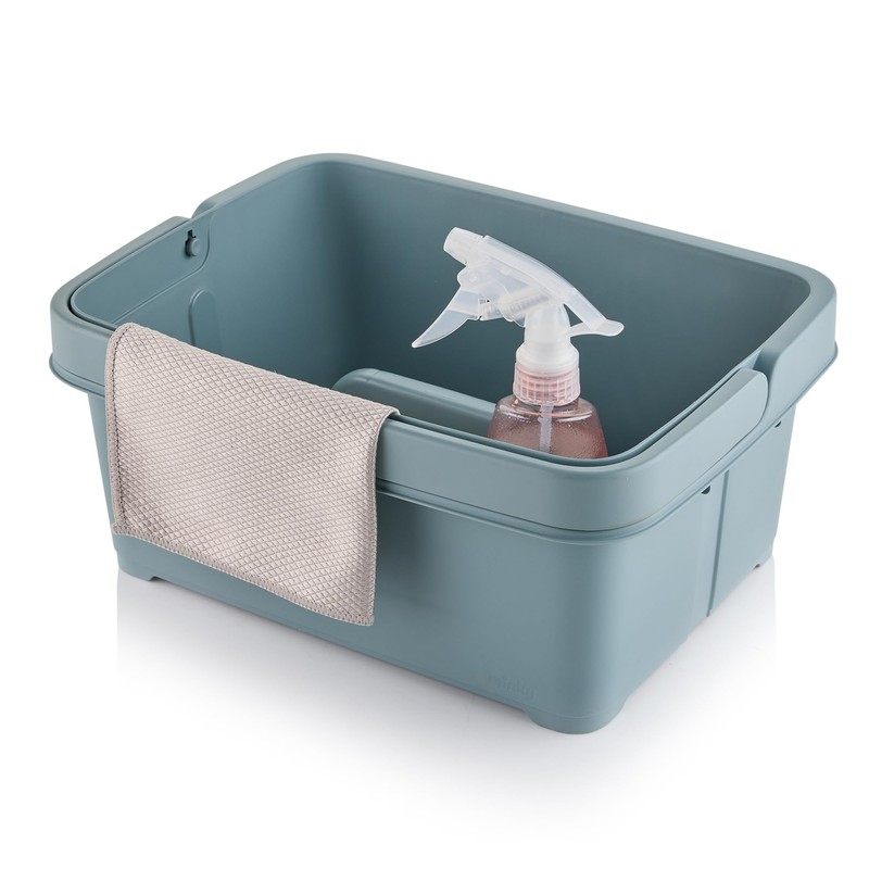 Minky Storage Caddy with Divider, 10L Capacity, Foldaway Handle, UK