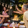ONLYFIRE OUTDOOR LIVING 15.7" Portable Propane Gas Fire Pit Side-Mounted,