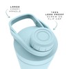 EatProtein Stainless Steel Insulated 600ml/20oz | Protein Shaker | Water