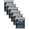 6 PACK Ernie Ball 3125 Coated Titanium Extra Slinky Electric Guitar Strings (8-38)