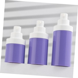 BIUDECO Travel Size Liquid Foundation Bottle 4 Pack Airless Pump Bottles Cap for Women Portable Makeup Dispenser