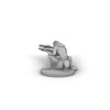 Crossbow Ranger Aiming Tabletop DND Gaming Miniature
