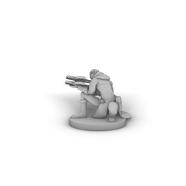 Crossbow Ranger Aiming Tabletop DND Gaming Miniature