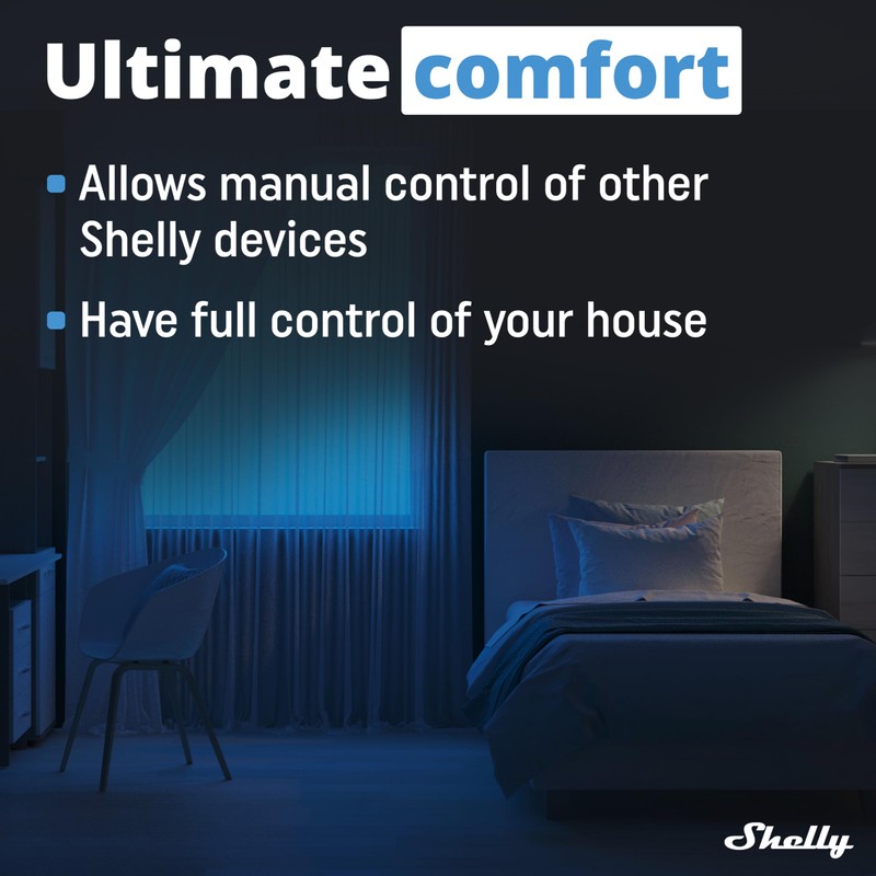 Shelly Wave i4 US LR | Z-Wave Long Range 4