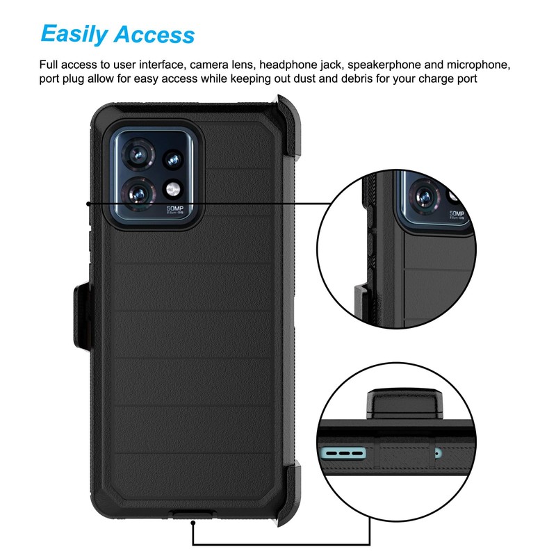 Njjex Moto Edge Plus 2023 Case, For Edge 40 Pro