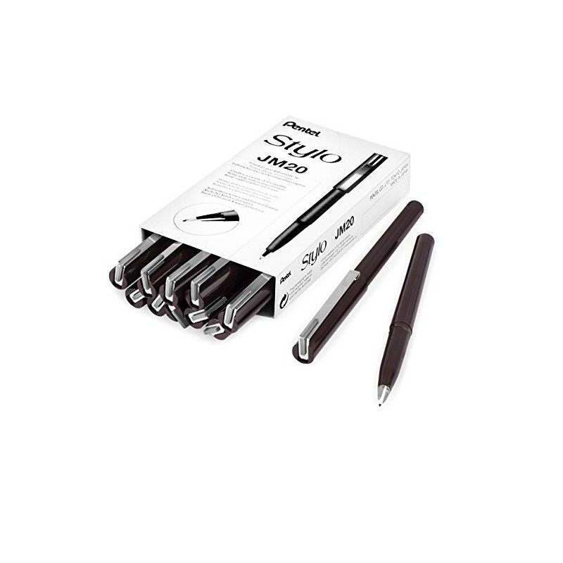 Pentel JM20 Stylo Disposable Fountain Pen – Grey Ink -