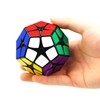 CuberSpeed 2x2 Dodecahedron Black Speed Cube Kilominx 2x2 Black Speed