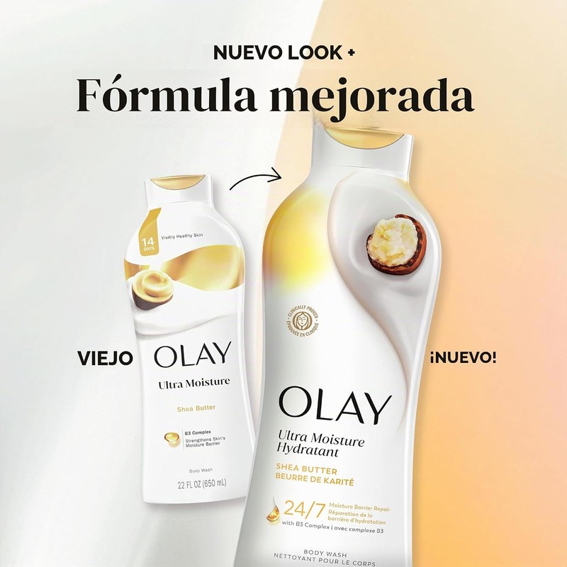 Olay Ultra Moisture Shea Butter Body Wash, 1.6 Pound